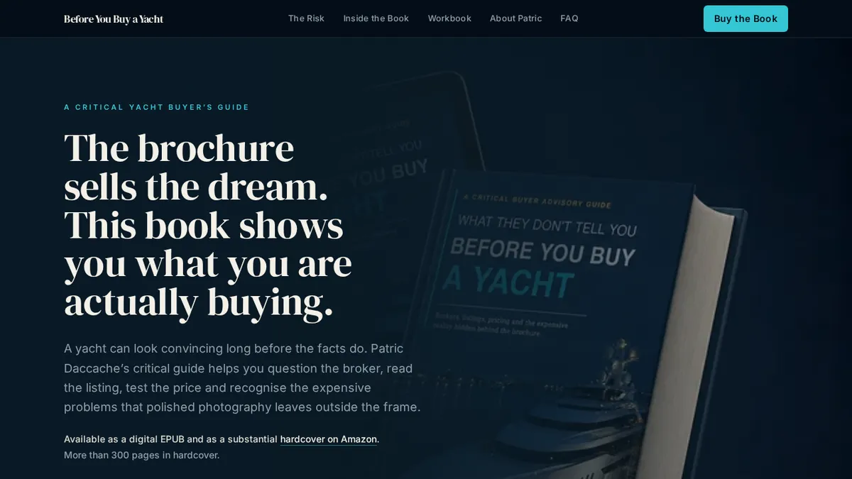 Before You Buy a Yacht
